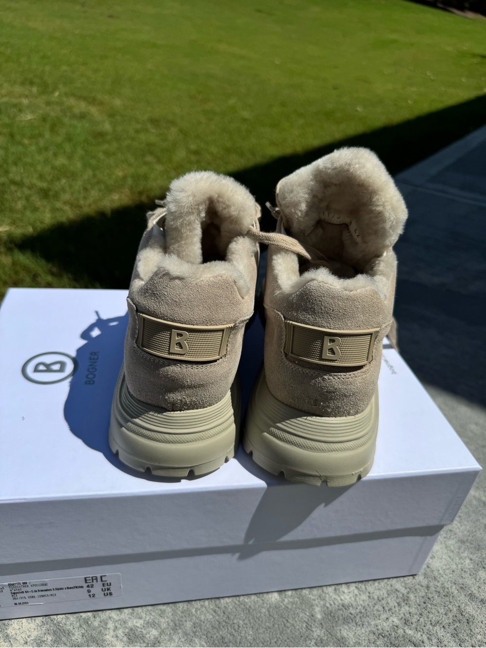 Bogner New Malaga suede sneakers EU 42 - Picture 13 of 17